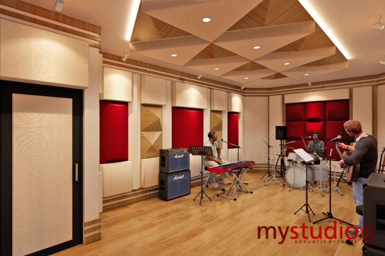 Studio Musik Banjarmasin Ibu Imam | Jasa Pembuatan Studio Musik Banjarmasin - Portofolio Mystudio